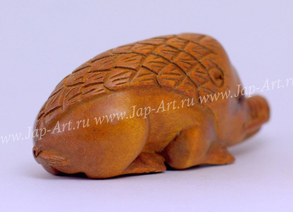 Нэцкэ Кабан лежащий - Символ 2019 Года!