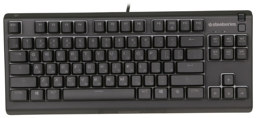 Клавиатура SteelSeries Apex 3 TKL 64831 черный