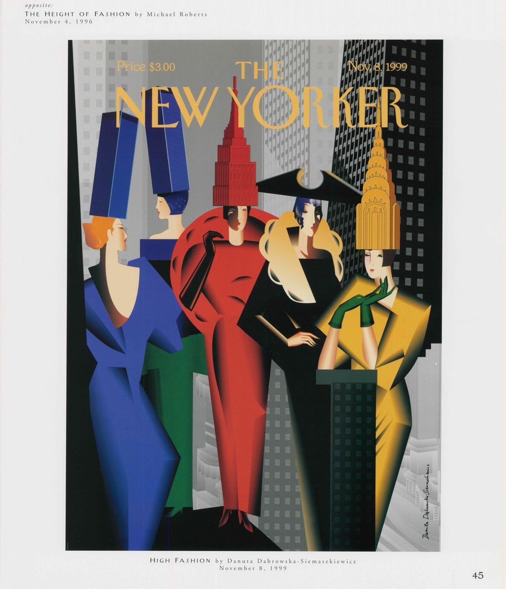 Постер журнала The New Yorker 08-11-1999, односторонний