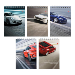 Блокнот А6 40л. "Машины" в ассорт. (Альт)