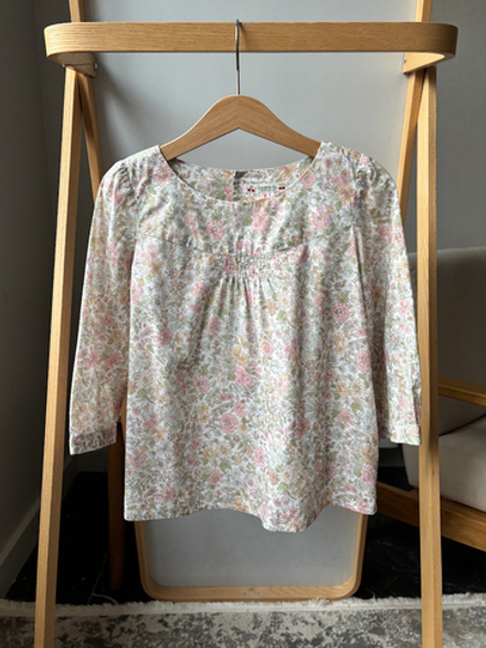 Хлопковая блузка Bonpoint, 128