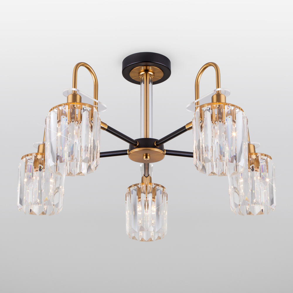 Потолочная люстра 70090/5 черный