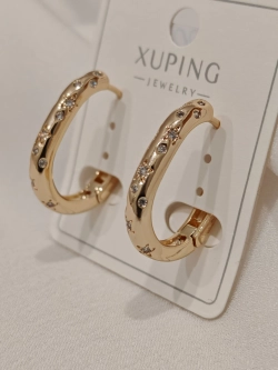 Серьги Xuping «Звёздное сияние» Gold 18K