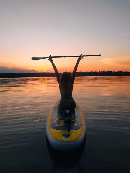 Надувная SUP-доска JS Board Comanche JS335 335х82х15 см полный комплект