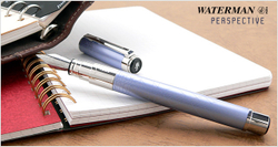 Перьевая ручка Waterman Perspective, цвет: Azure CT, перо: F