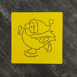 Санта Клаус №14 на коньках