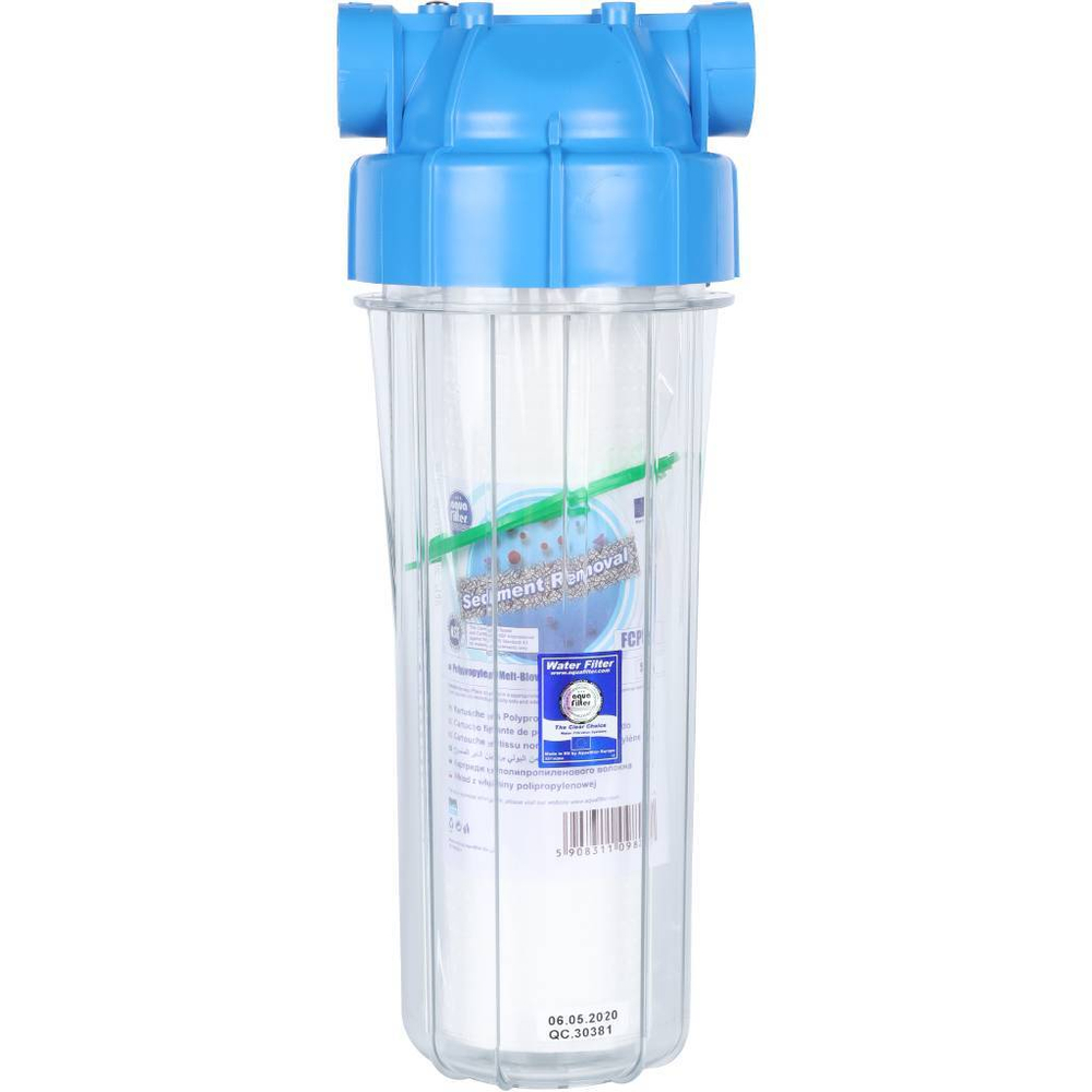 Магистральный фильтр AquaFilter 10SL, с воздушным клапаном, латунная резьба 1/2