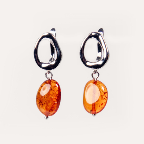 Серьги Amber ORG