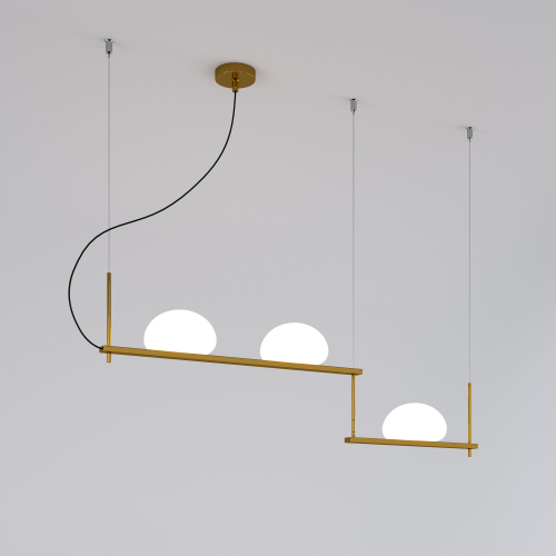 Подвесной светильник 70145/3 латунь