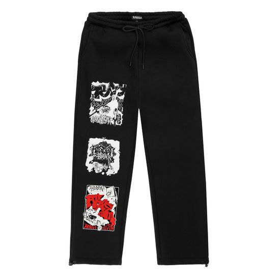 Штаны ARTEFACT Graffiti утеплённые (чёрный)