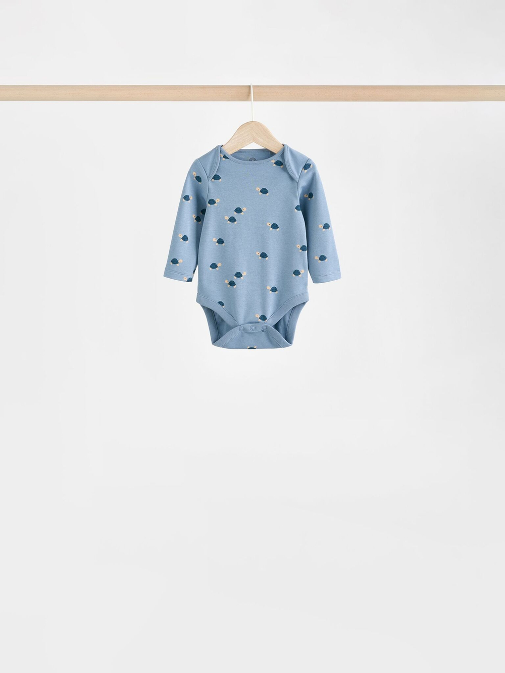 Боди с длинным рукавом для малышей Next N27-269, 7 шт., Молочный, Серый, Синий