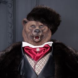 Кукла коллекционная Медведь Шаляпин