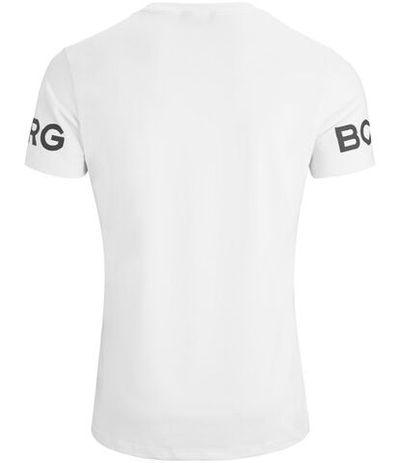 Футболка мужская теннисная Björn Borg Tee Borg M - white