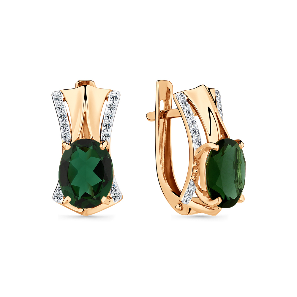 Серьги из золота 585 пробы