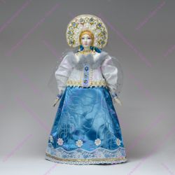 Интерьерная кукла Снегурочка большая