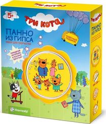 Три кота Панно из гипса Маскарад