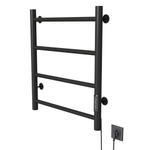 Полотенцесушитель MIXLINE VEGA  60х50 (таймер, 201 Вт, 4 перекладины) электрический ЧЕРНЫЙ