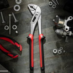 Клещи переставные Nickel (белый) 250 мм, хром-ванадий, двухкомпонентные рукоятки Matrix