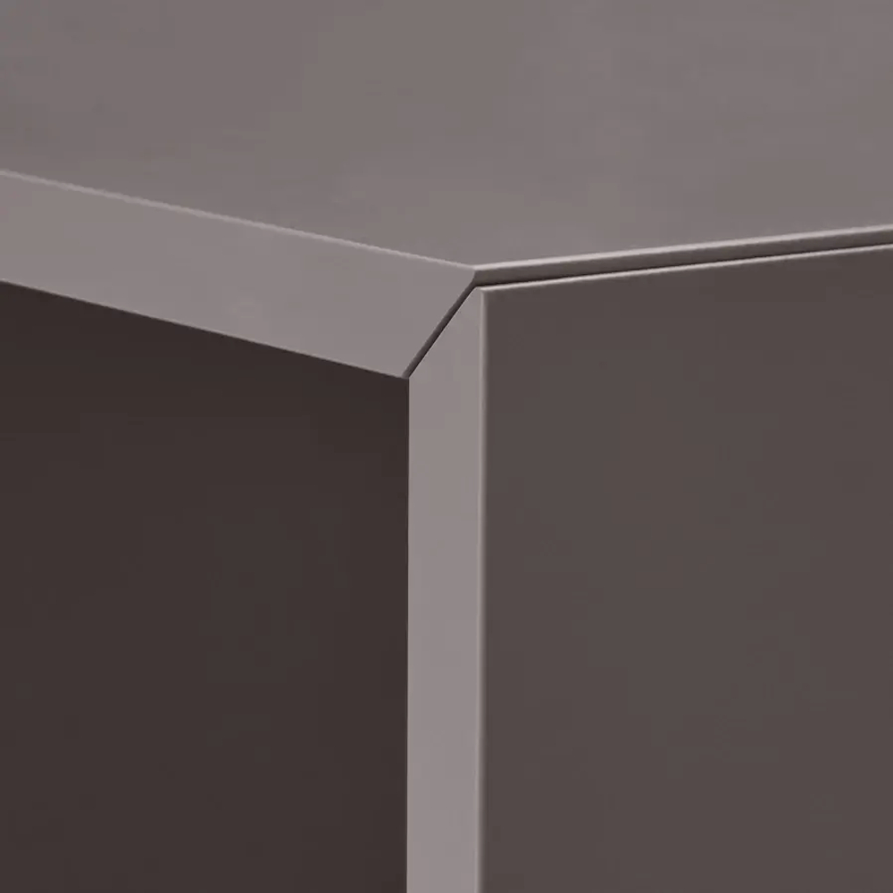 Настенная откидная консоль - EKET IKEA/ЭКЕТ ИКЕА, 175x35x70 серый