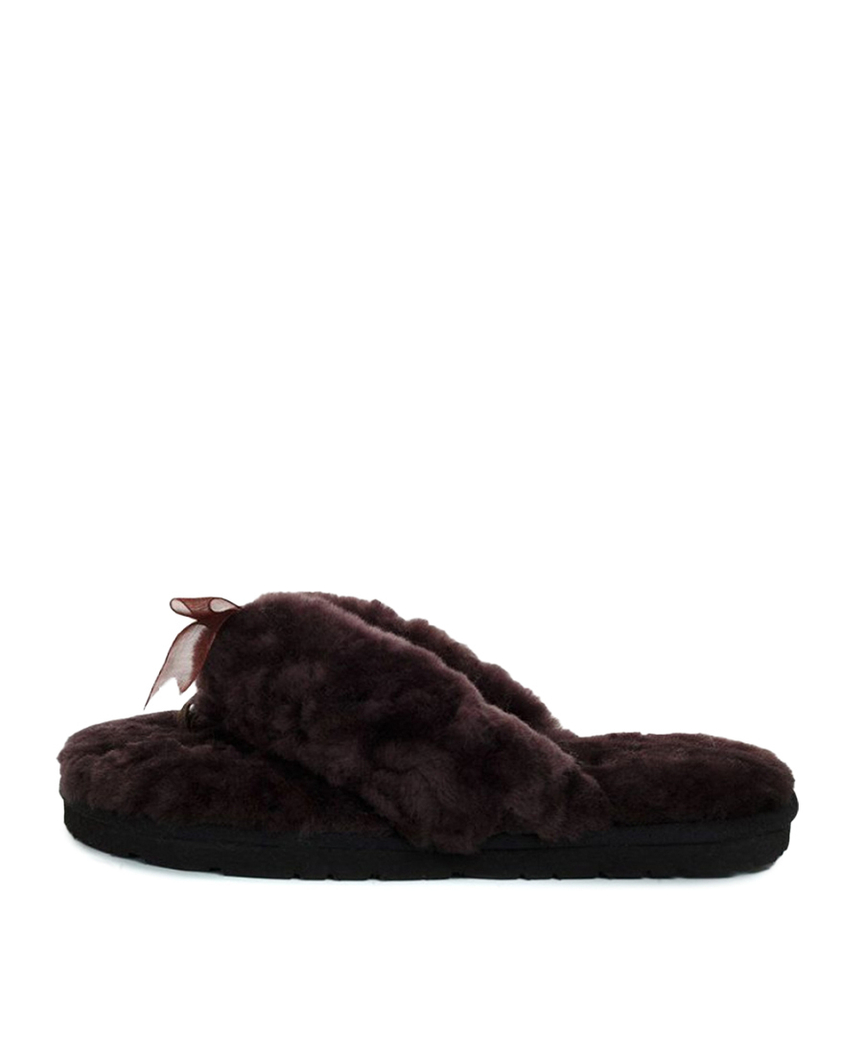 FLUFF FLIP FLOP II-chocolate