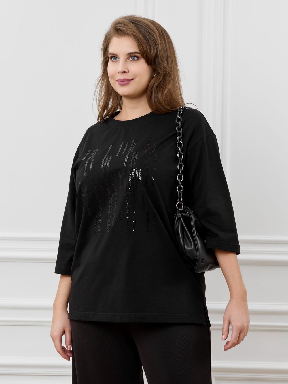 Футболка Майна-1 Виотекс ЧЁРНЫЙ