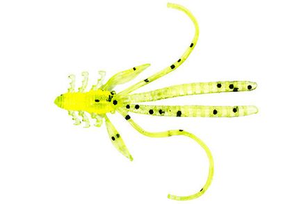 Мягк.приманки LureMax KRAKEN 2,5"/6см, LSK25-002  Lime pepper   (10 шт)