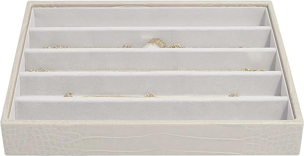 Органайзер для украшений Stackers Classic Necklace Layer (Putty Croc)