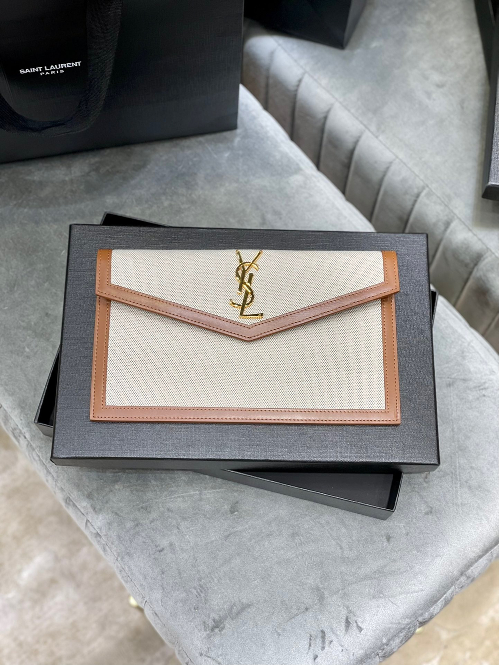 Saint Laurent Uptown Pouch 27 cm