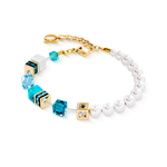 Браслет Coeur de Lion Turquoise-Gold 5086/30-0616