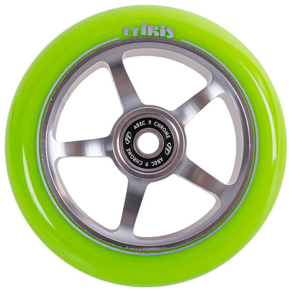 Колесо для самоката X-Treme 110*24 мм,  Iris, green