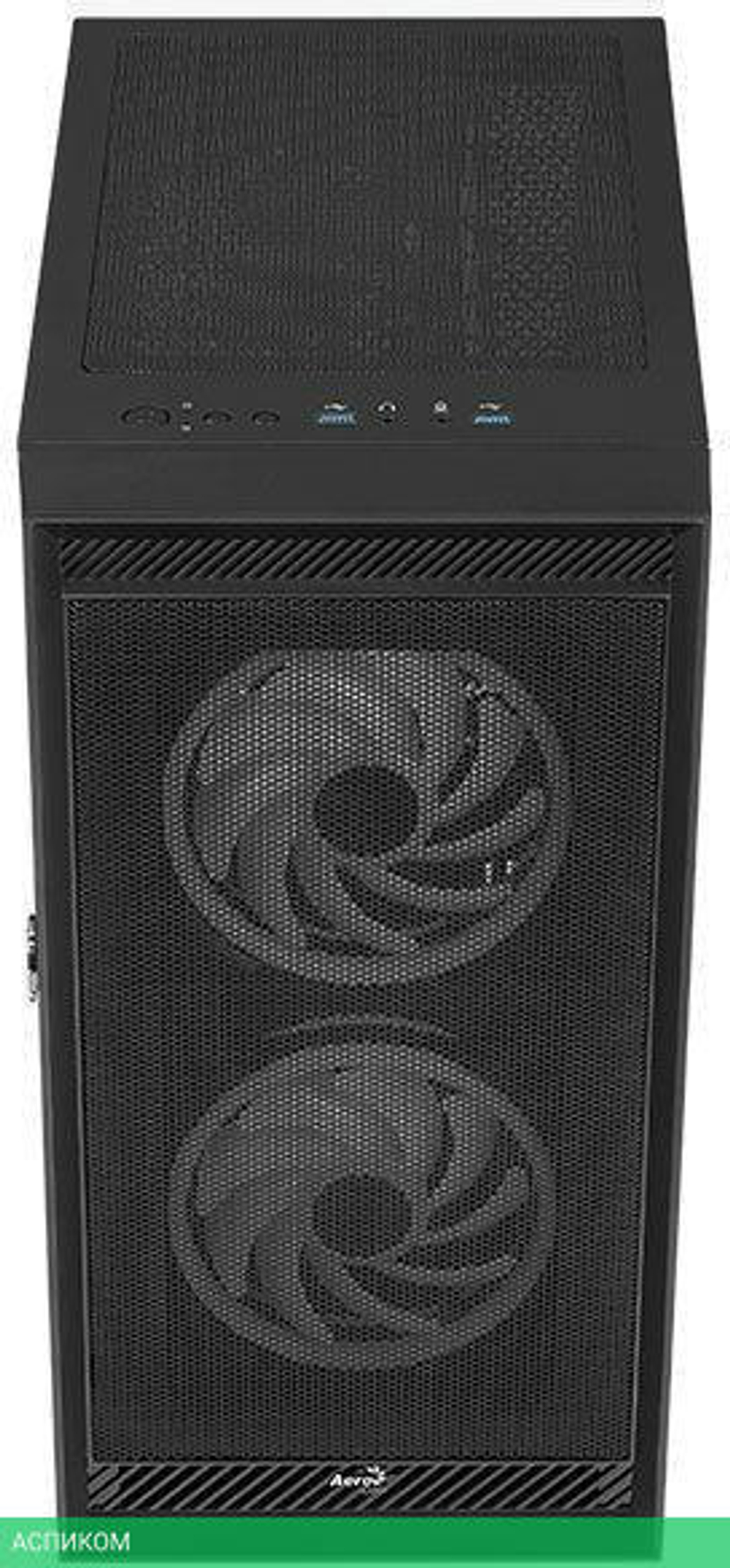 Корпус Aerocool Graphite-G-BK-v2 без БП черный (ACCM-PB24033.11)