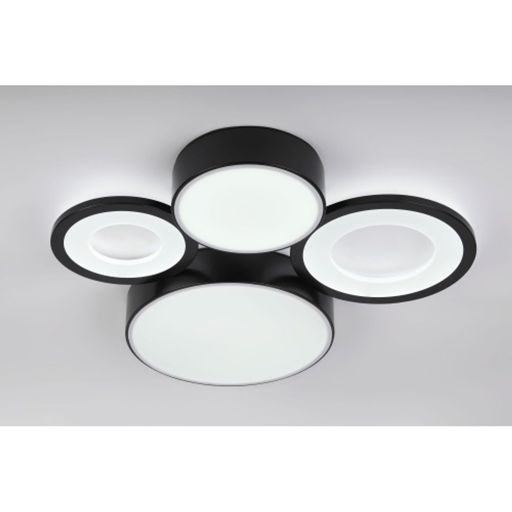 Светильник потолочный светодиодный Rivoli Aliona 6161-701 LED 87 Вт 3000 - 6000 К с пультом | Интерьерные светодиодные светильники