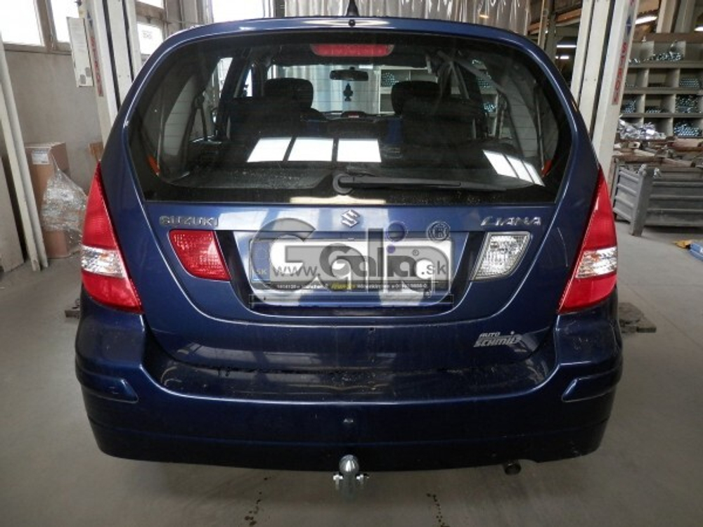 Фаркоп оцинкованный Galia S057A для Suzuki Liana хетчбек 2WD/4WD 2001-2007(паспорт и сертификат в комплекте)(без электрики)