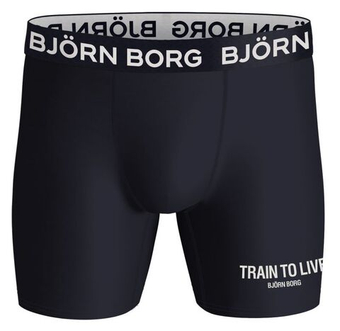 Мужские спортивные боксеры Björn Borg Performance Boxer 2P - черный