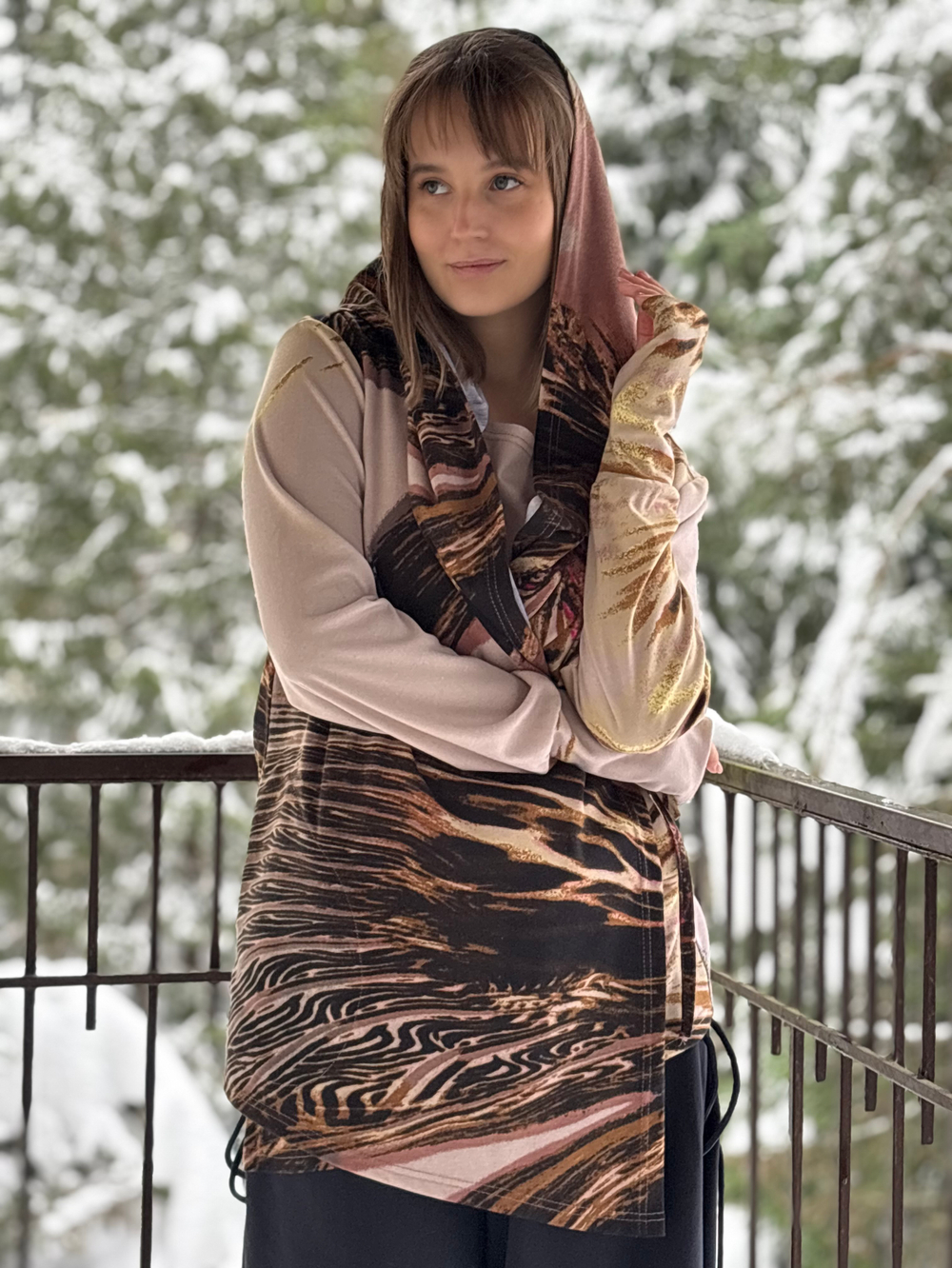 Мантия + Майка / пустынная акварель