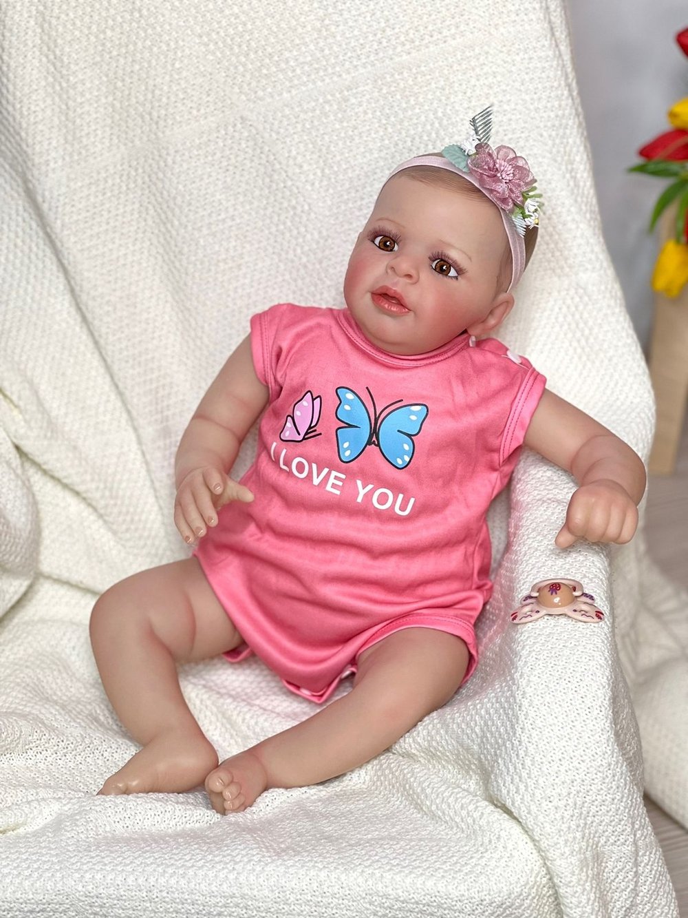 Кукла Реборн мягконабивная 60см (FA-944)