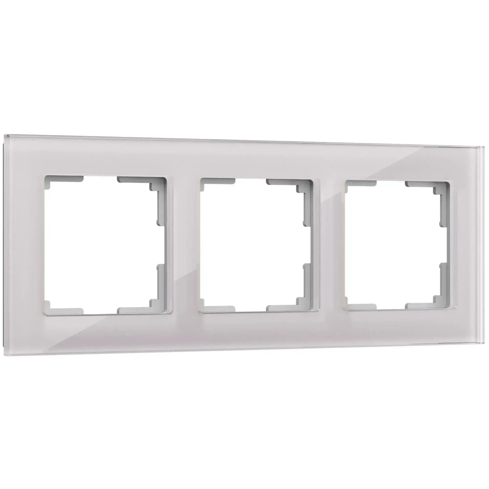 Рамка на 3 поста Favorit (дымчатый,стекло) W0031117