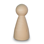 Кукла № 3 Кокеши 80*d40мм, голова d30мм, деревянная заготовка