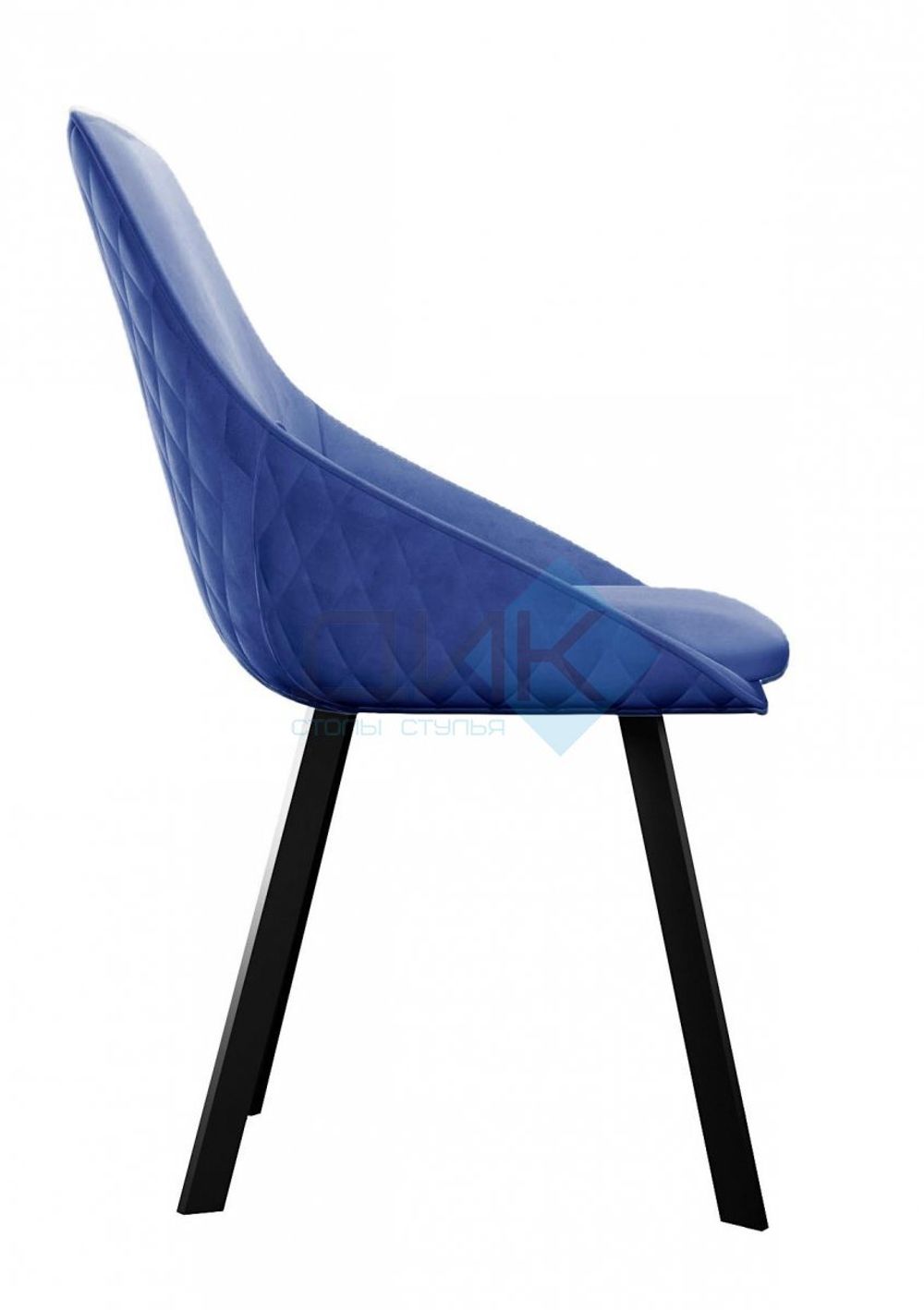 Стул DikLine 246 поворотный опоры чёрные