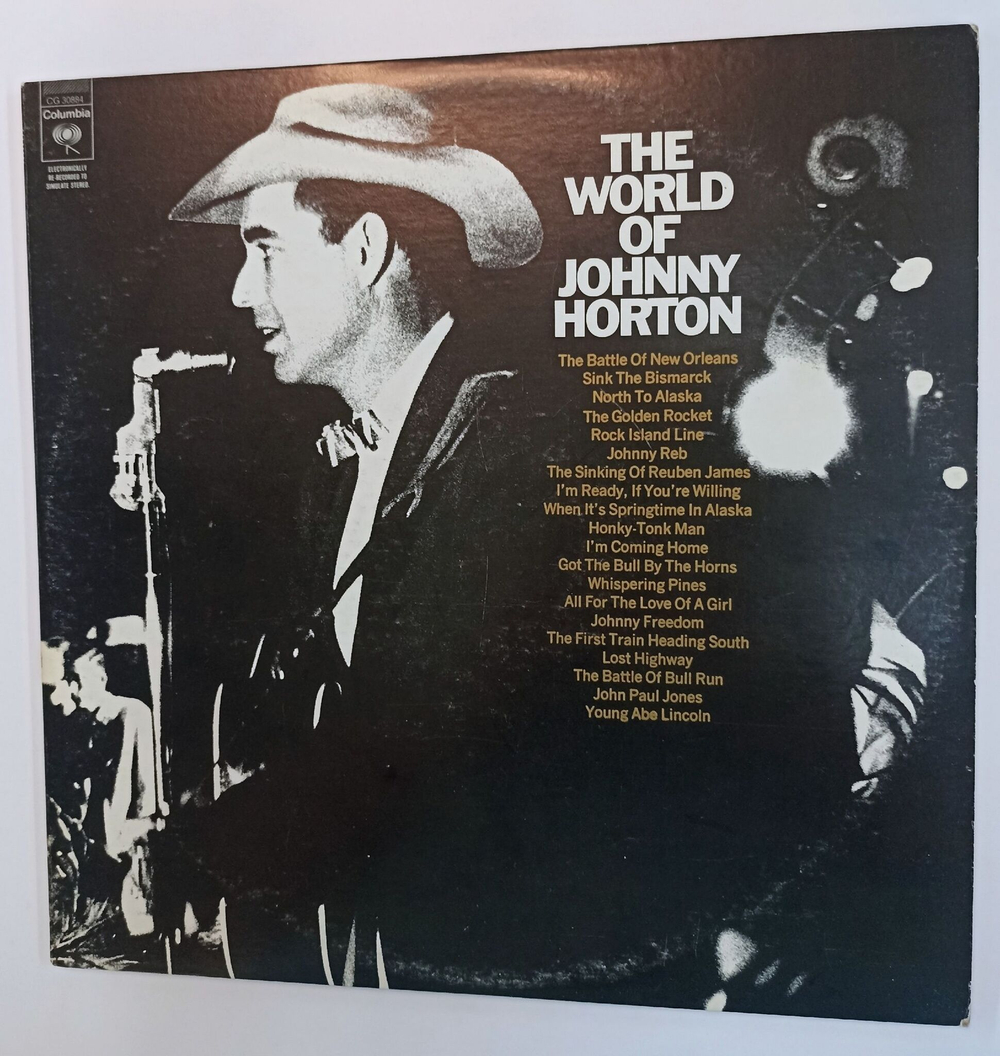 Винтажная виниловая пластинка LP Johnny Horton The World Of Johnny Horton 2LP (USA 1971) (Promo)