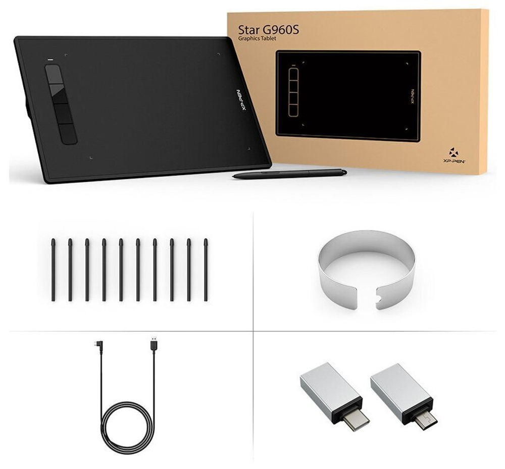 Графический планшет XP-Pen G960S