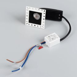 Светильник MS-RIALTO-TRIMLESS-S40x40-9W Day4000 (BK, 36deg, 230V) (Arlight, IP20 Металл, 5 лет) 044687