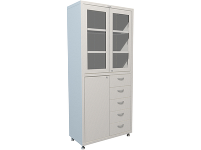 Double-leaf medical cabinet HILFE МД 2 1780 R 5