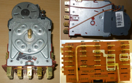 Таймер для стиральной машины Indesit (Индезит)/ Ariston (Аристон) БОЛЕЕ НЕ ПОСТАВЛЯЕТСЯ - СНЯТ С ПРОИЗВОДСТВА