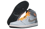 Кроссовки Jordan Air Jordan 1 Retro 93 Wolf Grey Orange