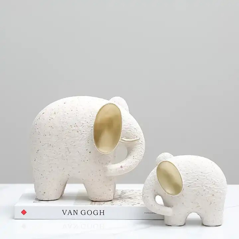 Статуэтка Golden ear elephant B