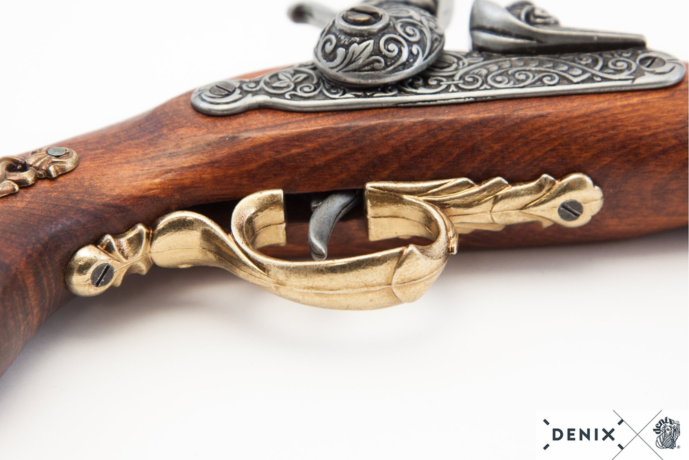 Макет Ударный пистоль, Франция, 1832 год., латунь DE-1014-L
