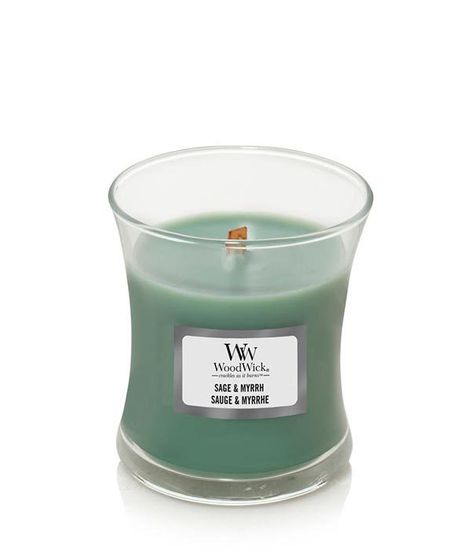Шалфей и мирт, ароматическая свеча, WoodWick