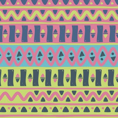 этнический трайбл паттерн в полоску