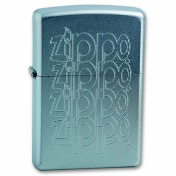 Зажигалка ZIPPO Satin Chrome (205 ZIPPO LOGO)